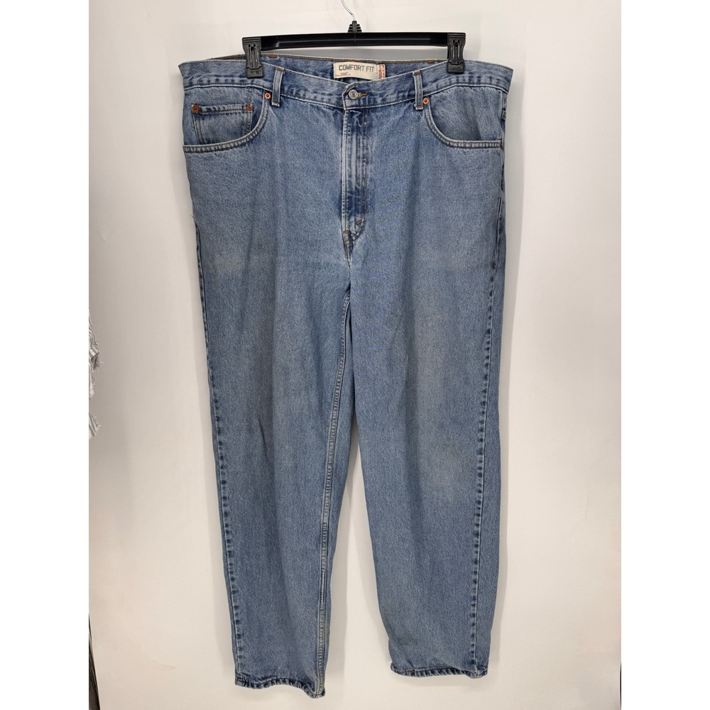 Levi's 560 Jeans Mens 40x34 Blue Comfort Fit Relaxed Tapered Denim